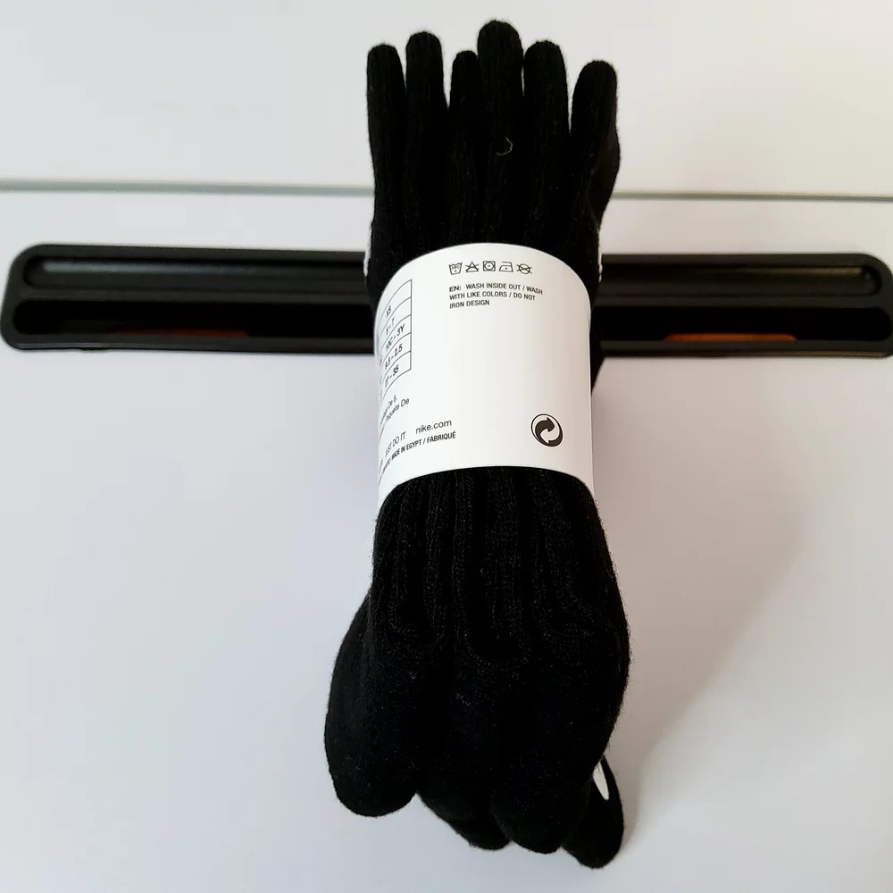 Nike Black Athletic Socks Ankle Length Boys 5-7